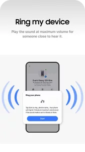 Samsung Find: Location Sharing