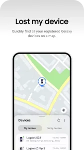 Samsung Find: Location Sharing