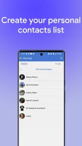 MyChat: messenger for office