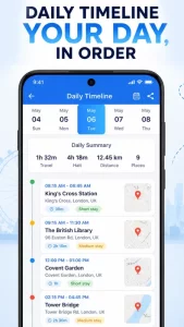 Location History Map Tracker