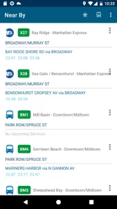 Bus Schedules in NYC