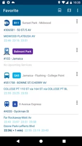 Bus Schedules in NYC
