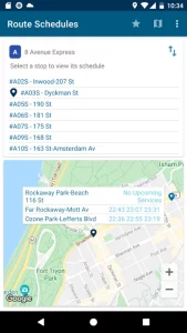 Bus Schedules in NYC
