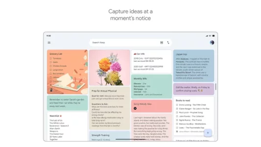 Google Keep - Notes and lists