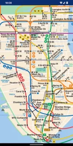 Map of NYC Subway
