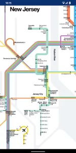 Map of NYC Subway