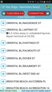 NYC Bus Tracker