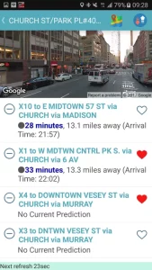 NYC Bus Tracker