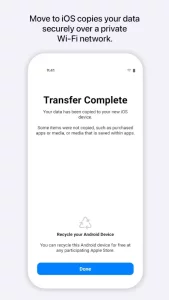 Move to iOS