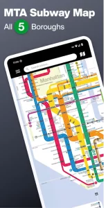 New York Subway MTA Map NYC