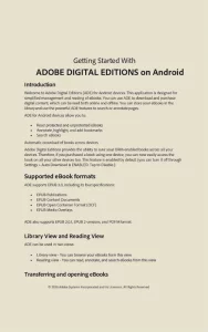 Adobe Digital Editions