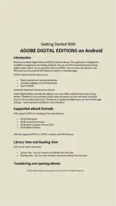 Adobe Digital Editions