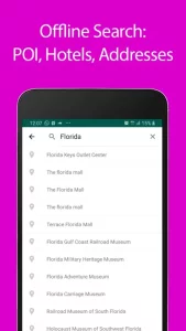 Florida Offline Map and Travel