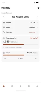 DataBody: Weight & Diet Log