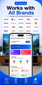 Smart View for Samsung TV Cast