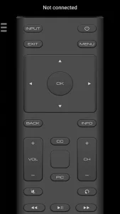 TV Remote Control for Vizio TV
