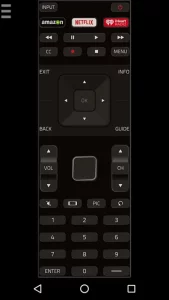 TV Remote Control for Vizio TV