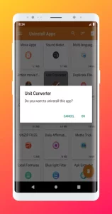 Delete apps: Remove apps