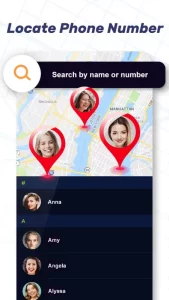 Live Mobile Number Locator App