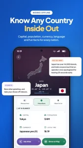 World Map & Countries: AI