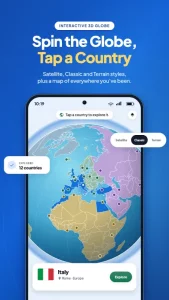 World Map & Countries: AI