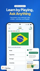 World Map & Countries: AI