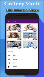 Hide Photo & Videos - Vault